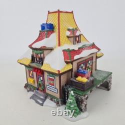 Department 56 Lego Warehouse Forklift 56819 North Pole Series Christmas Vntg