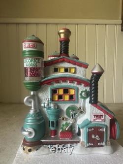 Department 56 Licorice Works North Pole Series 2016 Village #40509641 EUC