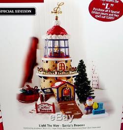 Department 56 Light The Way Santa's Beacon North Pole Christmas Village w Box