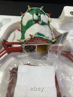 Department 56 Lucky's Pony Rides North Pole Series Retired #56-56776 Christmas