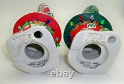 Department 56 MERRY LANE COTTAGES Set of 2 NORTH POLE Village Christmas