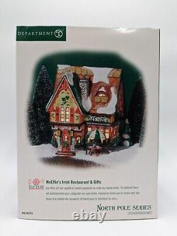 Department 56 McElfin's Irish Restaurant & Gifts House. North Pole