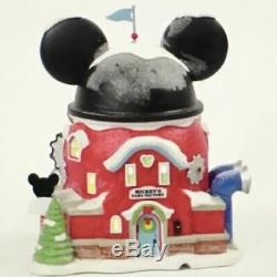 Department 56 Mickey Mouse Ears Factory North Pole Village 4020206