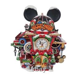 Department 56 Mickey Mouse Watch Factory North Pole 56951 Disney Christmas