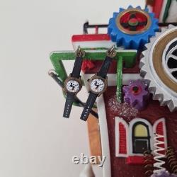 Department 56 Mickey Mouse Watch Factory North Pole 56951 Disney Christmas