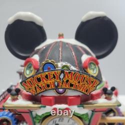 Department 56 Mickey Mouse Watch Factory North Pole Series Disney Christmas