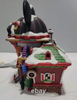 Department 56 Mickey Mouse Watch Factory North Pole Series Disney Christmas