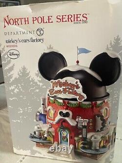 Department 56 Mickey's Ear Factory Christmas Village