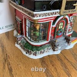 Department 56 NORTH POLE 2005 RARE Santa's Tailor Shop #56793 NEW