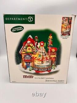 Department 56 NORTH POLE M&M'S Candy Factory