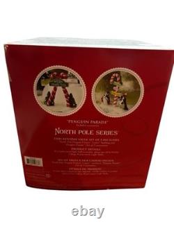 Department 56 NORTH POLE PENGUIN VISITORS CENTER SET OF 3 805547 RETIRED
