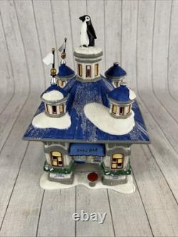 Department 56 NORTH POLE PENGUIN VISITORS CENTER SET OF 3 805547 RETIRED