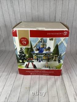 Department 56 NORTH POLE PENGUIN VISITORS CENTER SET OF 3 805547 RETIRED