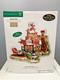 Department 56 North Pole Series Santa's Sleigh Maker #56950 Lighted Box Damage