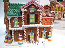Department 56 NORTH POLE SERIES Sugar Hill Row Houses #56961 Lighted Retired VTG