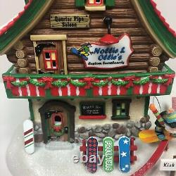 Department 56 Nollies And Ollies Custom Snowboards Christmas Village House Rare
