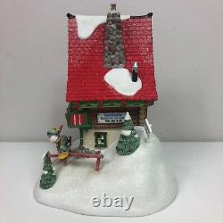 Department 56 Nollies And Ollies Custom Snowboards Christmas Village House Rare