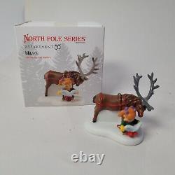 Department 56 North Pole Accessory Santa's Reindeer Blitzen
