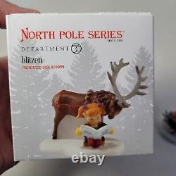 Department 56 North Pole Accessory Santa's Reindeer Blitzen