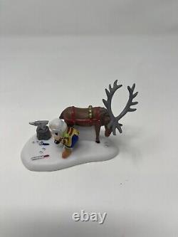 Department 56 North Pole Accessory Santa's Reindeer Donder 808928