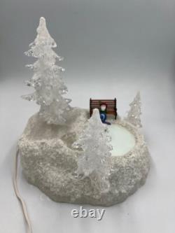 Department 56 North Pole Animated Ice & Snow Skating Pond Lights #56867