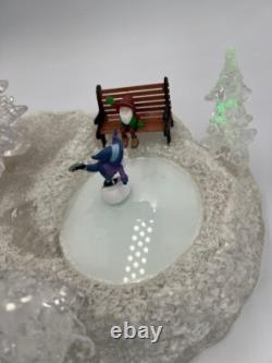 Department 56 North Pole Animated Ice & Snow Skating Pond Lights #56867