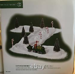 Department 56 North Pole Animated Train & Track 53030 2002 WORKS WithBOX READ