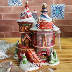 Department 56 North Pole Beard Trimmers Christmas Holiday House Limited Ed 08566