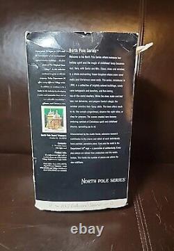 Department 56 North Pole Beard Trimmers Limited Edition Lighted Numbered READ