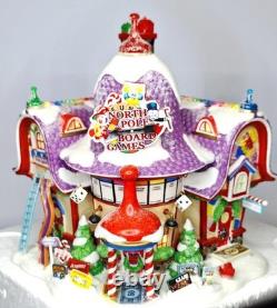Department 56 North Pole Board Games Factory Introduced 2005 and retired 2007