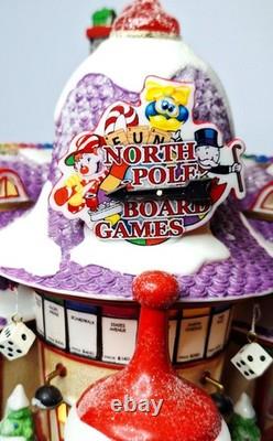 Department 56 North Pole Board Games Factory Introduced 2005 and retired 2007