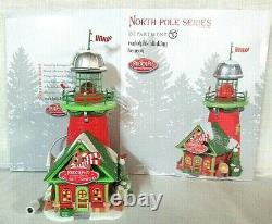 Department 56 North Pole BuildingRudolph's Blinking BeaconLight Tower #6005433