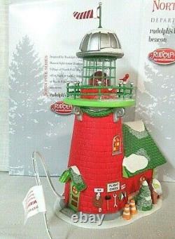 Department 56 North Pole BuildingRudolph's Blinking BeaconLight Tower #6005433