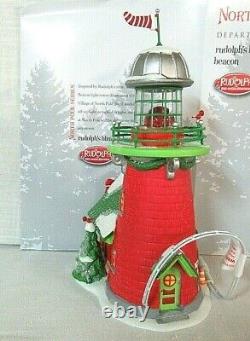 Department 56 North Pole BuildingRudolph's Blinking BeaconLight Tower #6005433