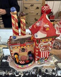 Department 56 North Pole CANDY CRUSH FACTORY Christmas Village 4056669 Rare