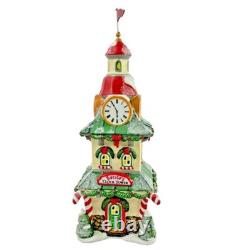 Department 56 North Pole CLOCK TOWER 2011 #4020125 Box Retired & Hard to Find
