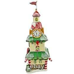 Department 56 North Pole CLOCK TOWER 2011 #4020125 Box Retired & Hard to Find