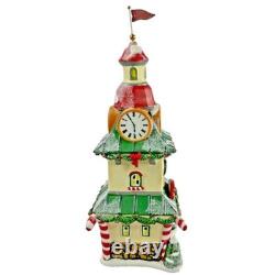 Department 56 North Pole CLOCK TOWER 2011 #4020125 Box Retired & Hard to Find