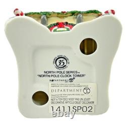 Department 56 North Pole CLOCK TOWER 2011 #4020125 Box Retired & Hard to Find