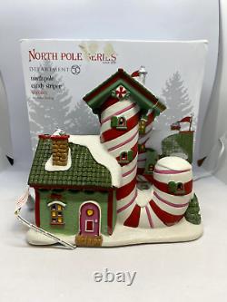 Department 56 North Pole Candy Striper 7 inch Christmas Village read