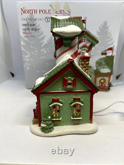 Department 56 North Pole Candy Striper 7 inch Christmas Village read