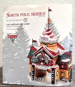 Department 56 North Pole Cars North Pole Rally Center 4023616 Retired 2012