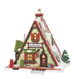 Department 56 North Pole Christmas Quilts (FREE SHIPPING) New 2022 6 Tall