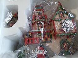 Department 56 North Pole Christmas Village Glass Ornament Works Nib