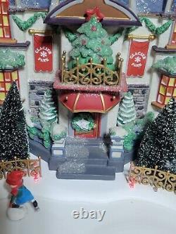 Department 56 North Pole ChristmasGlacier Park Pavilion Tested & Works, see des