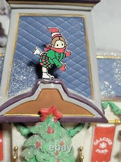 Department 56 North Pole ChristmasGlacier Park Pavilion Tested & Works, see des