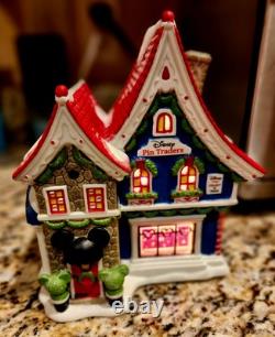 Department 56 North Pole Disney Mickey's Pin Traders New