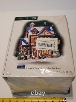 Department 56 North Pole Disney Scrooge McDuck & Marley's Counting House 56900