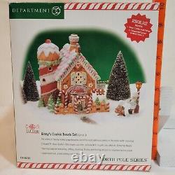 Department 56 North Pole Elf Land -Ginny's Cookie Treats Set (Set of 3)