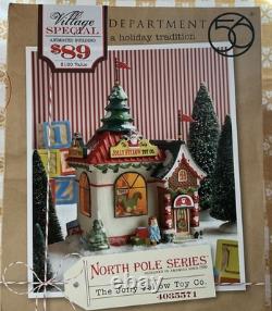 Department 56 North Pole & Heritage Village Series 9-piece Lot ALL BRAND NEW